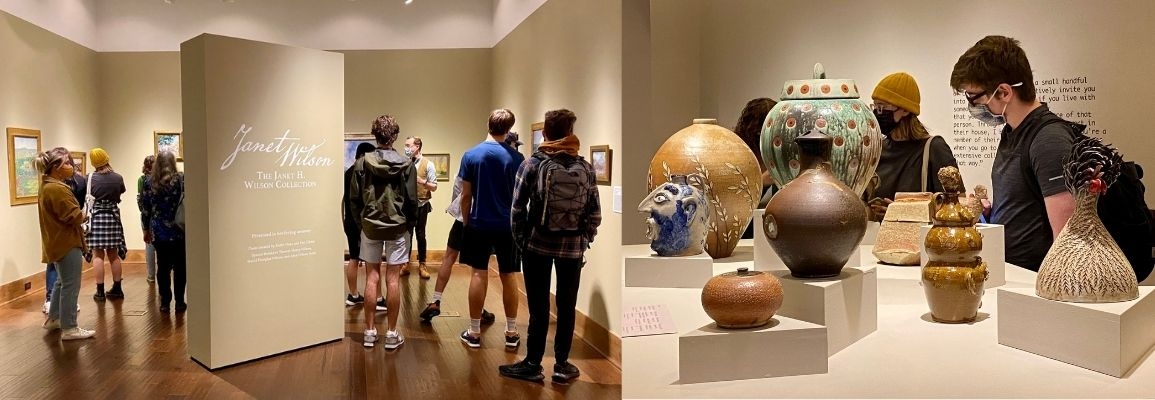 Students at Museum
